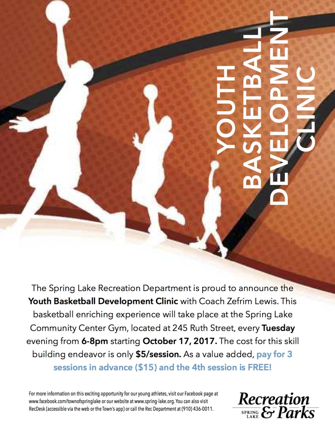 Recreation Programs Town of Spring Lake Town of Spring Lake