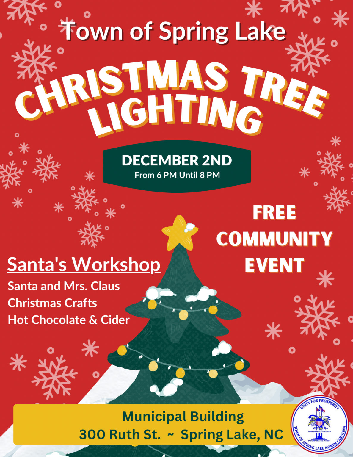 Spring Lake Christmas Tree Lighting Town of Spring Lake Town of